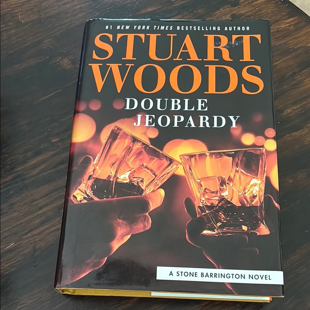 Stuart Woods 'Double Jeopardy' Hardcover Book